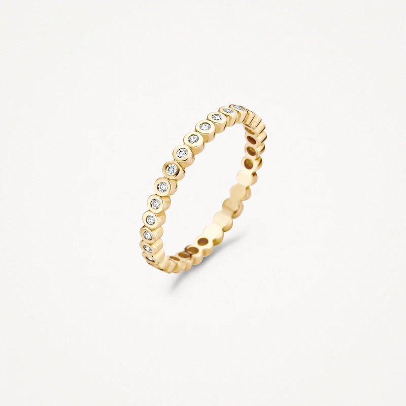 Ring - 585er Gelbgold mit Zirkonia