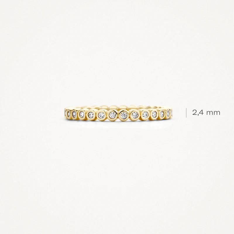 Ring - 585er Gelbgold mit Zirkonia