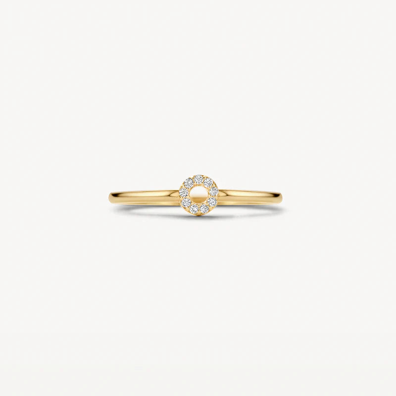 Ring - 585er Gelbgold mit Zirkonia