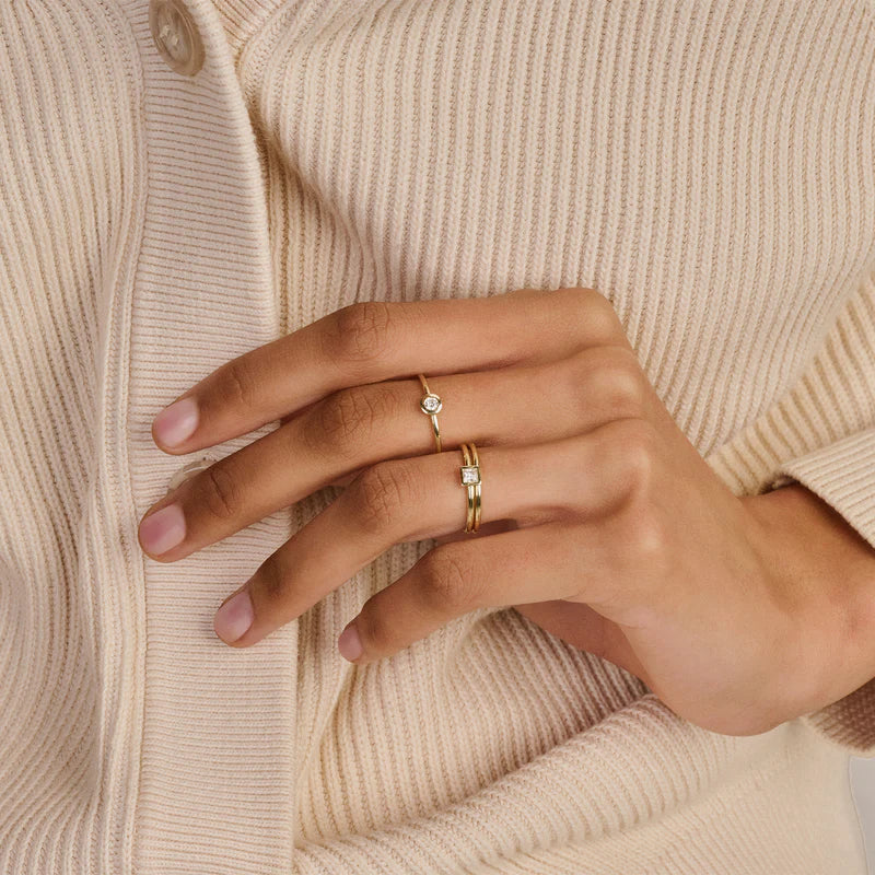 Ring - 585er Gelbgold