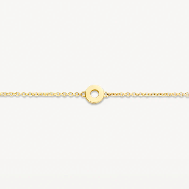 Armband mit ringförmigen Elementen aus 585er Gold