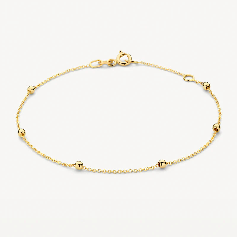 Armband mit Goldkugeln aus 585er Gold