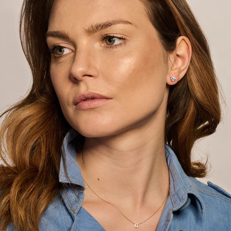 Ohrstecker - 585er Gelbgold mit Zirkonia