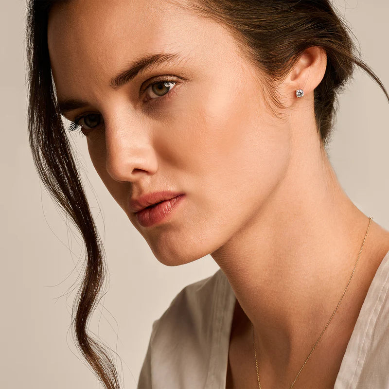 Ohrstecker - 585er Gelbgold mit Zirkonia