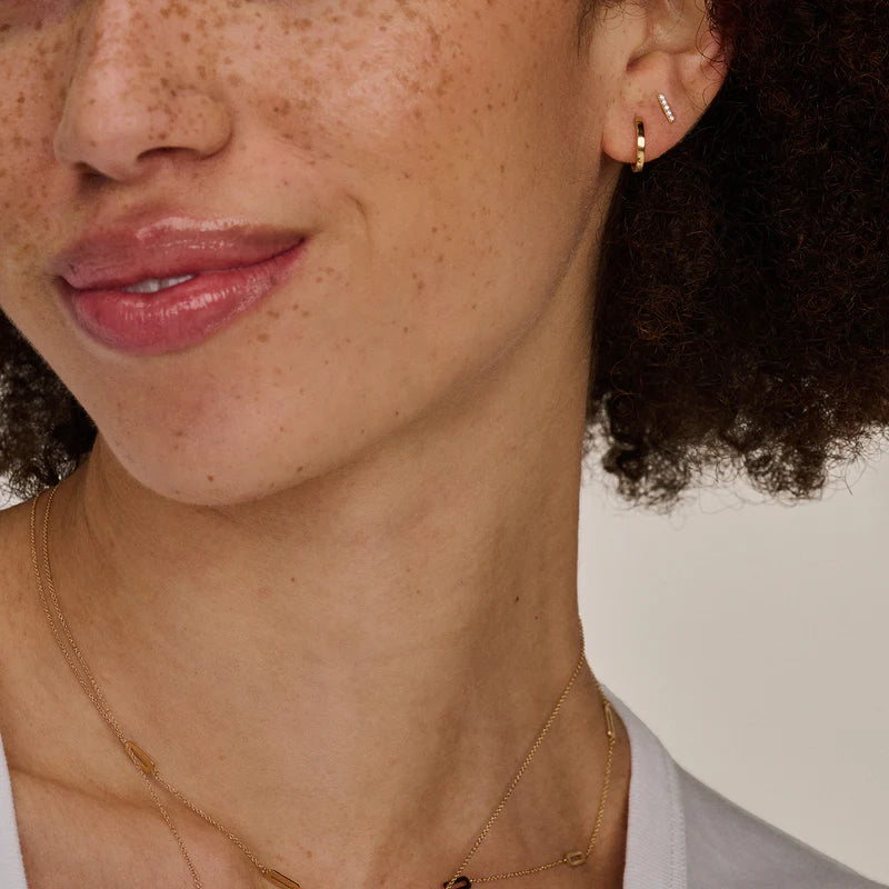 Ohrstecker - 585er Gelbgold mit Zirkonia