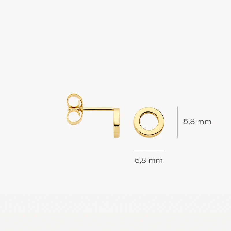 Ohrstecker - 585er Gelbgold