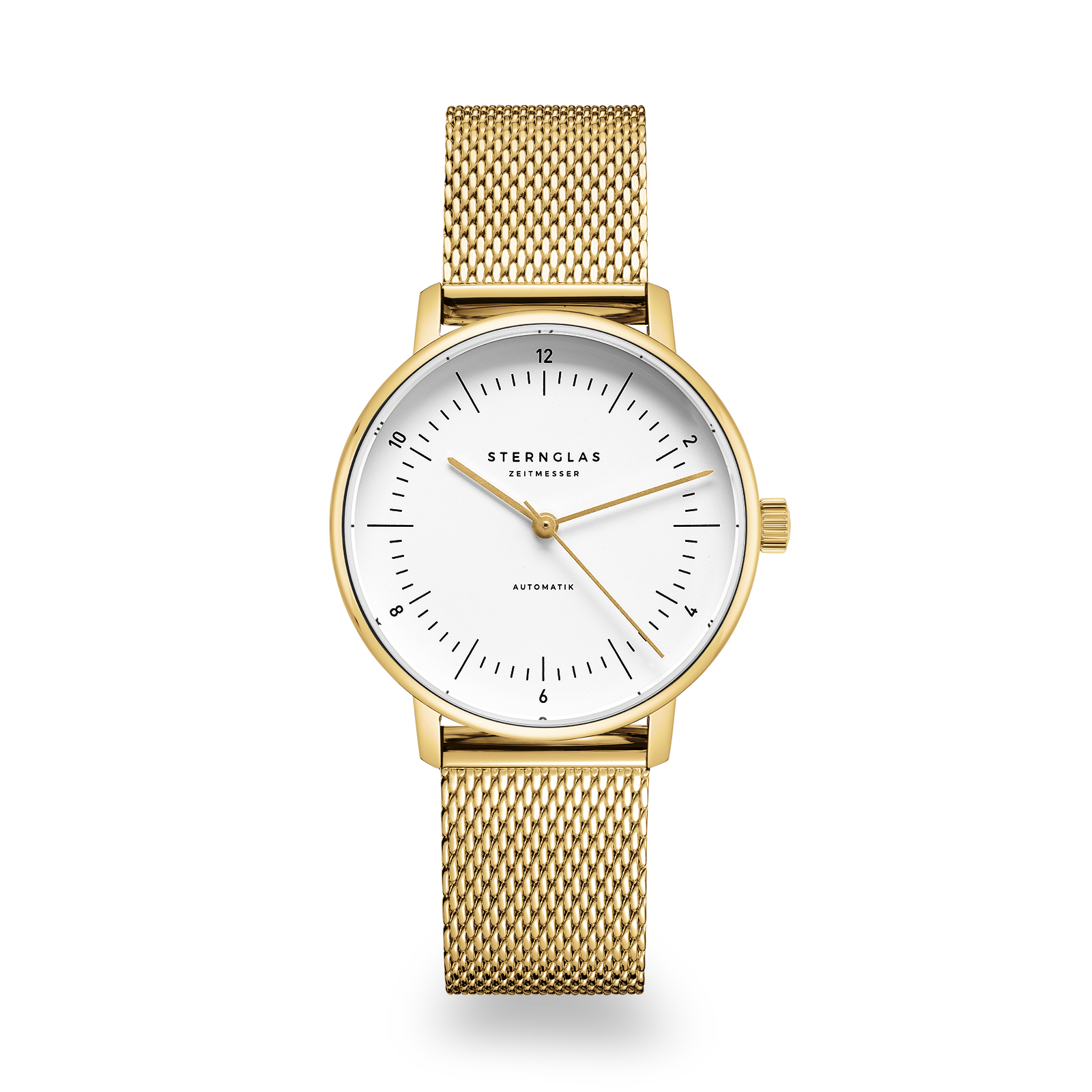 STERNGLAS Naos XS Automatik weiß gold